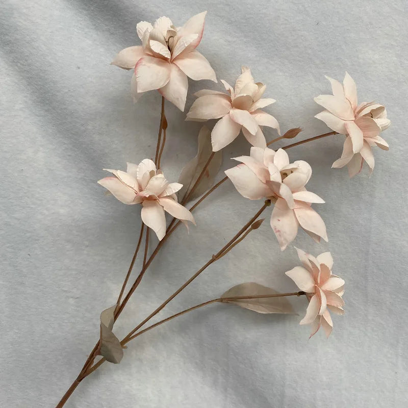 Decorative fabric artificial flowers for weddings and events - vue 5 sur 14