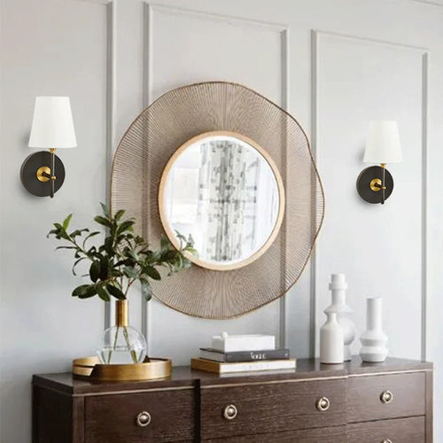 applique murale du milieu du siècle en tissu pour décoration intérieure - vue 5 sur 6
