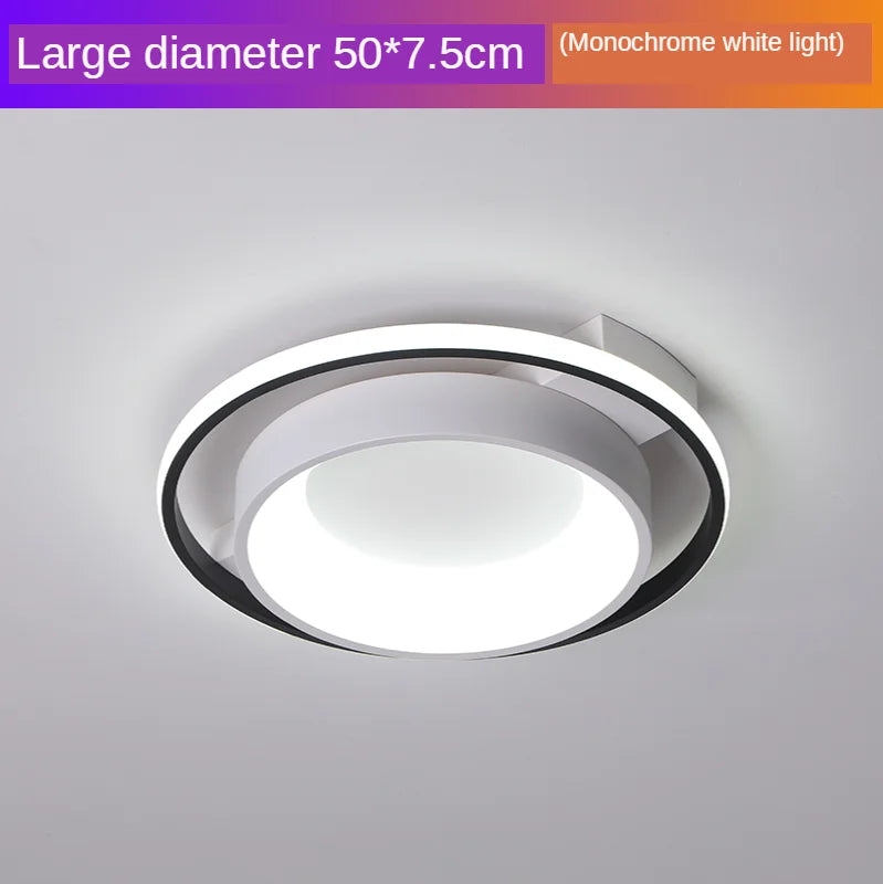 Modern LED ceiling light for stylish indoor lighting - vue 6 sur 6