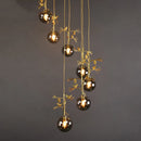 Modern glass pendant light for elegant interiors