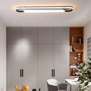 Simple rectangular modern LED ceiling light
