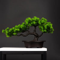 Artificial pine bonsai plants for indoor and outdoor decoration