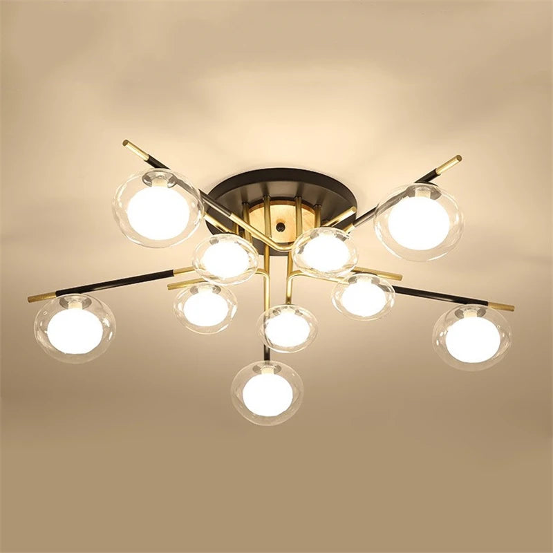 Simple nordic luxury ceiling lights for home decor