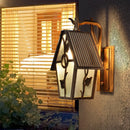 Retro wall lights for balcony and outdoor garden