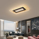 Ultra slim modern LED ceiling light for decorative interiors