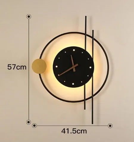Modern design LED wall light for an elegant interior - vue 11 sur 12
