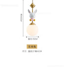 Nordic LED decorative cartoon pendant light for Christmas