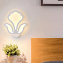 Modern acrylic wall light in American style for elegant interiors