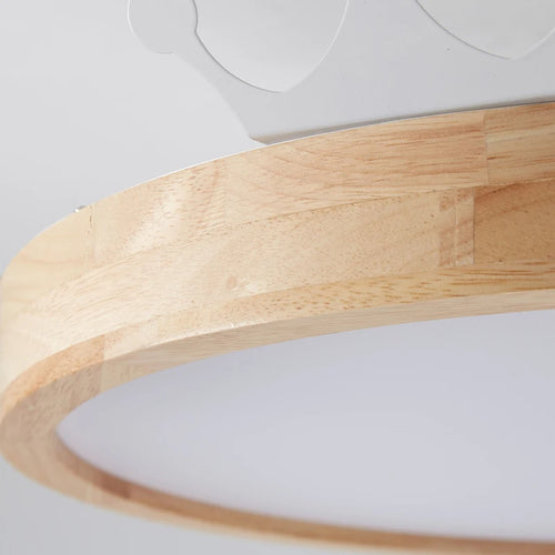 Creative Nordic crown bird chandelier for children's room - vue 6 sur 14