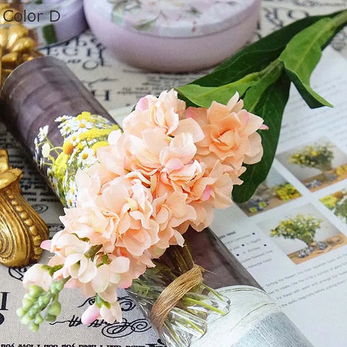 Large artificial flower branch for autumn and wedding decoration - vue 15 sur 14