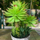 Artificial tropical cactus for desk decoration