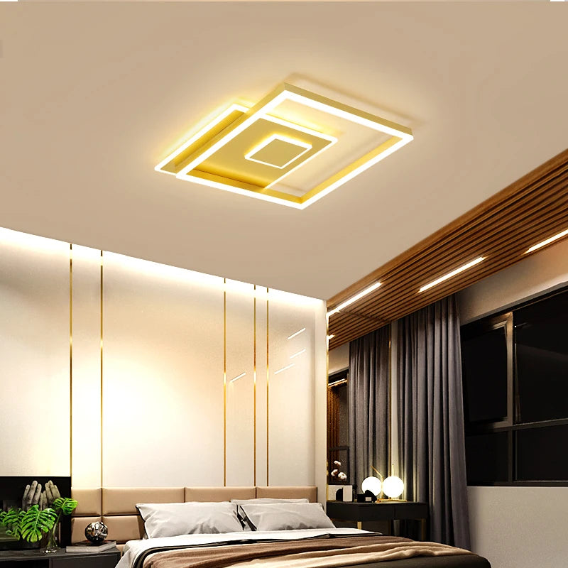 Ultra slim LED ceiling light for elegant indoor decor