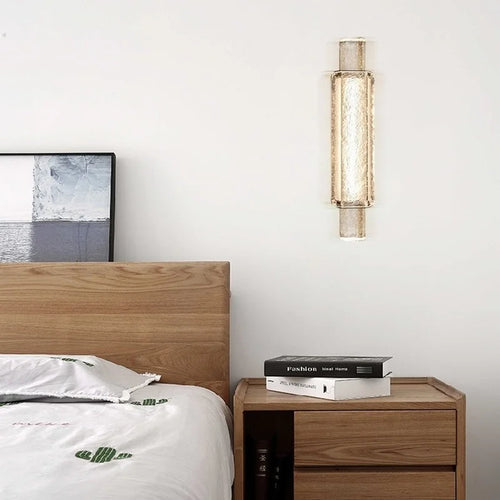 Modern designer crystal wall light for elegant interiors - vue 5 sur 7