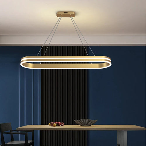 Modern and elegant indoor LED pendant light - vue 2 sur 8