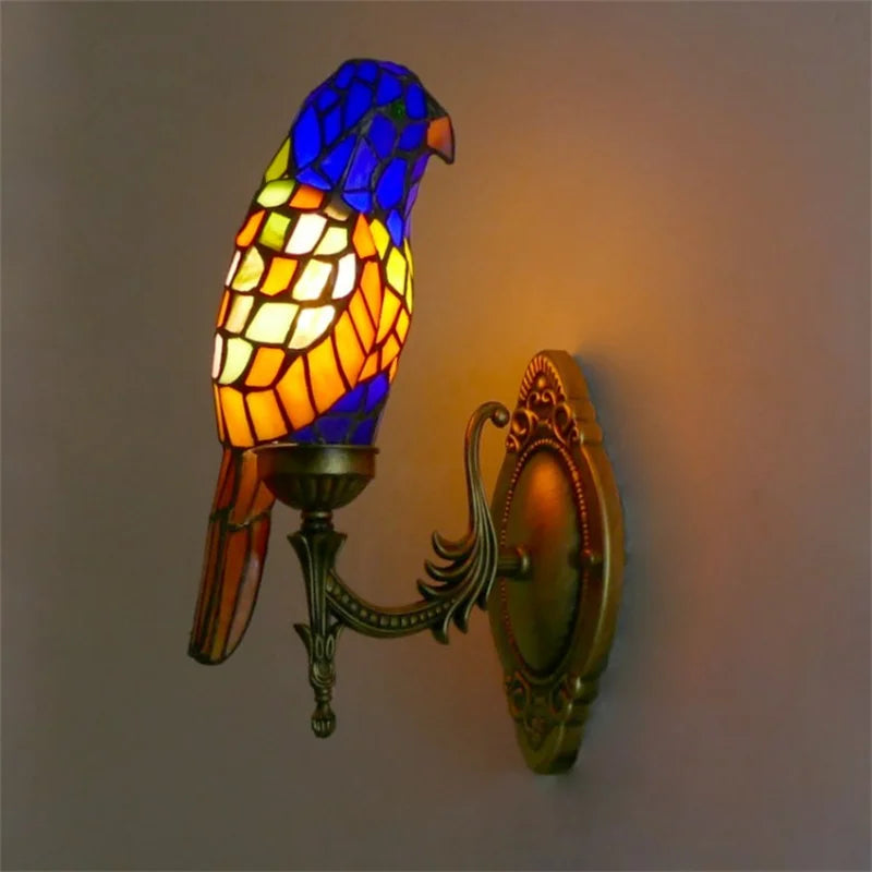 applique murale en verre coloré pour déco créative lumineuse - vue 5 sur 22