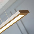 Creative modern minimalist wooden LED pendant light
