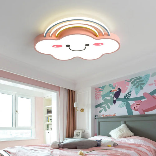 Nordic children's chandelier with LED lights - vue 2 sur 12
