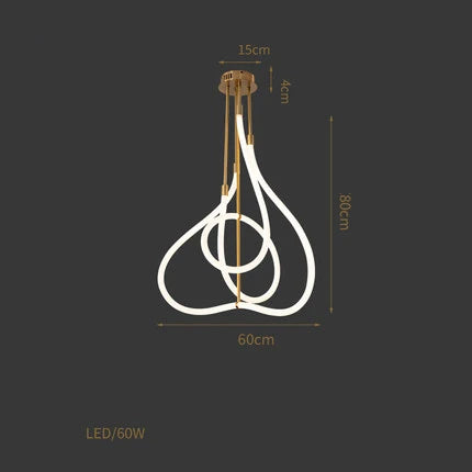 Postmodern round metal pendant light for elegant lighting