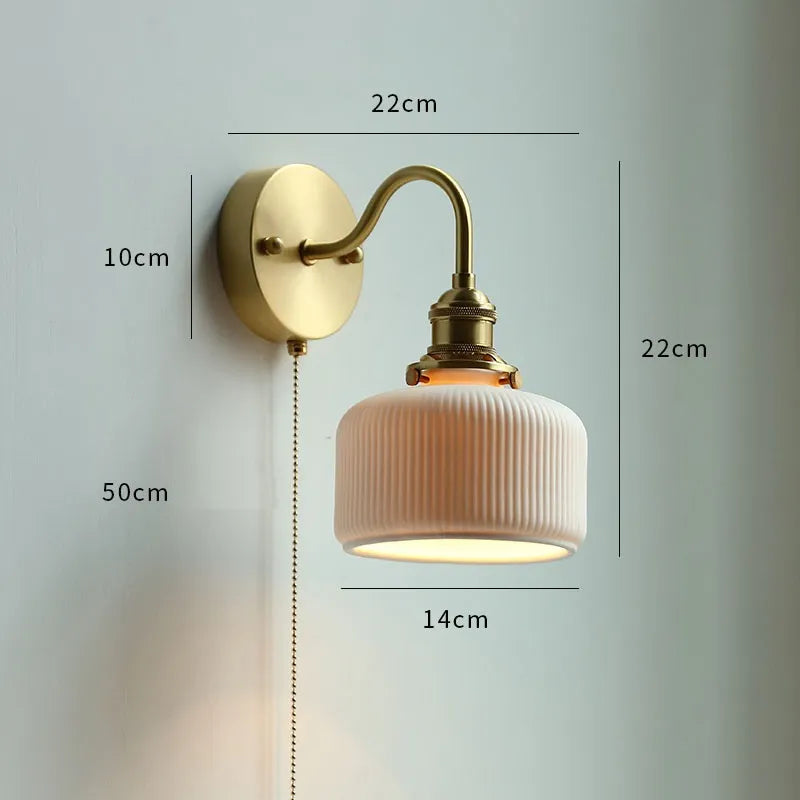 Nordic corded LED wall light - vue 10 sur 23