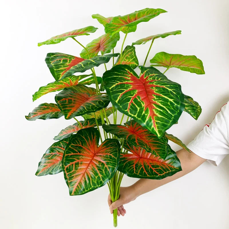 Artificial tropical monstera plants decorative foliage for indoor and outdoor use - vue 10 sur 21