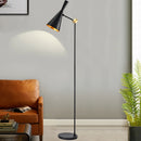 Creative bedside lamp with retro industrial style for interiors