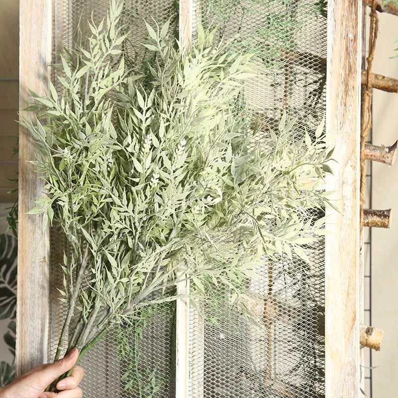 Artificial flower leaves for Christmas decoration - vue 3 sur 7