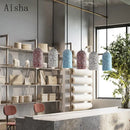 Nordic retro modern cement pendant light for interior decoration