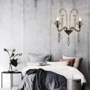 Baroque black and white designer chandelier for indoor lighting