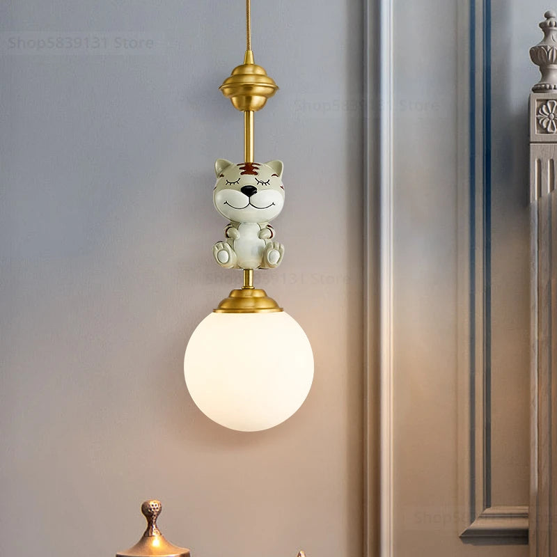 Nordic LED decorative cartoon pendant light for Christmas