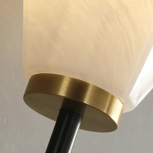 Simple luxury modern Nordic copper wall light - vue 7 sur 8
