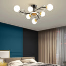 Modern crystal chandelier for a luxurious and minimalist atmosphere
