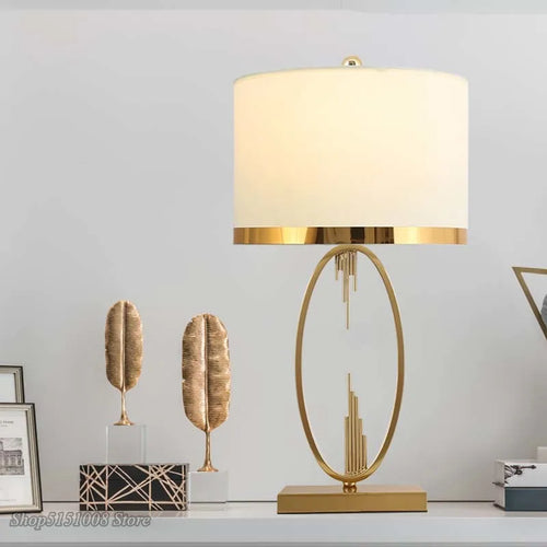 lampe de bureau moderne en métal en forme de tuyau - vue 2 sur 8