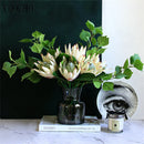 Artificial king protea flower for home, wedding and party decoration