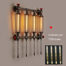 Vintage LED wall light for bar, club or restaurant
