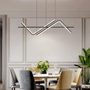 Modern LED chandelier for restaurant hotel café office