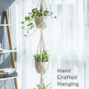macrame hanging basket for plants crafts home decor