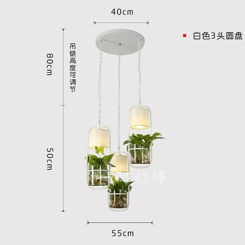 suspension industrielle simple art fer moderne chinoise - vue 12 sur 13