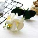 Mini artificial orchid branch for wedding and home decoration