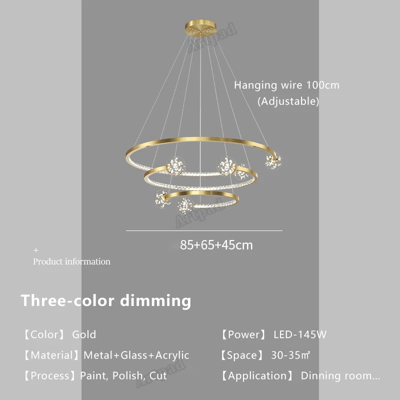 Luxury glass pendant light for elegant interiors - vue 10 sur 12
