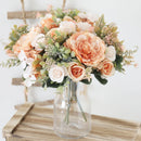 Artificial peony bouquet for weddings and decoration