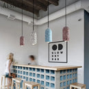 Nordic retro modern cement pendant light for interior decoration