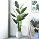 Tropical artificial potted tree for indoor and outdoor decoration