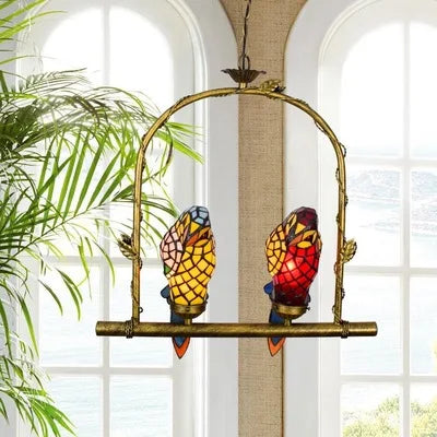 Tiffany LED wall light for unique interior decoration - vue 17 sur 20