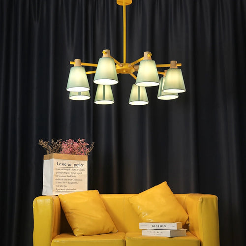 modern chandelier creative design for trendy interior - vue 3 sur 7