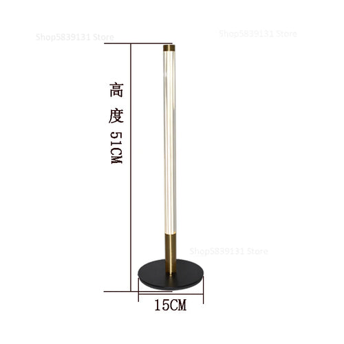 Modern detachable corner floor lamp with LED light - vue 16 sur 15