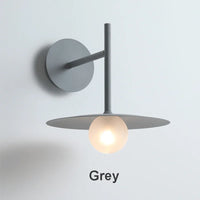 Nordic flying saucer design wall light modern decorative lighting