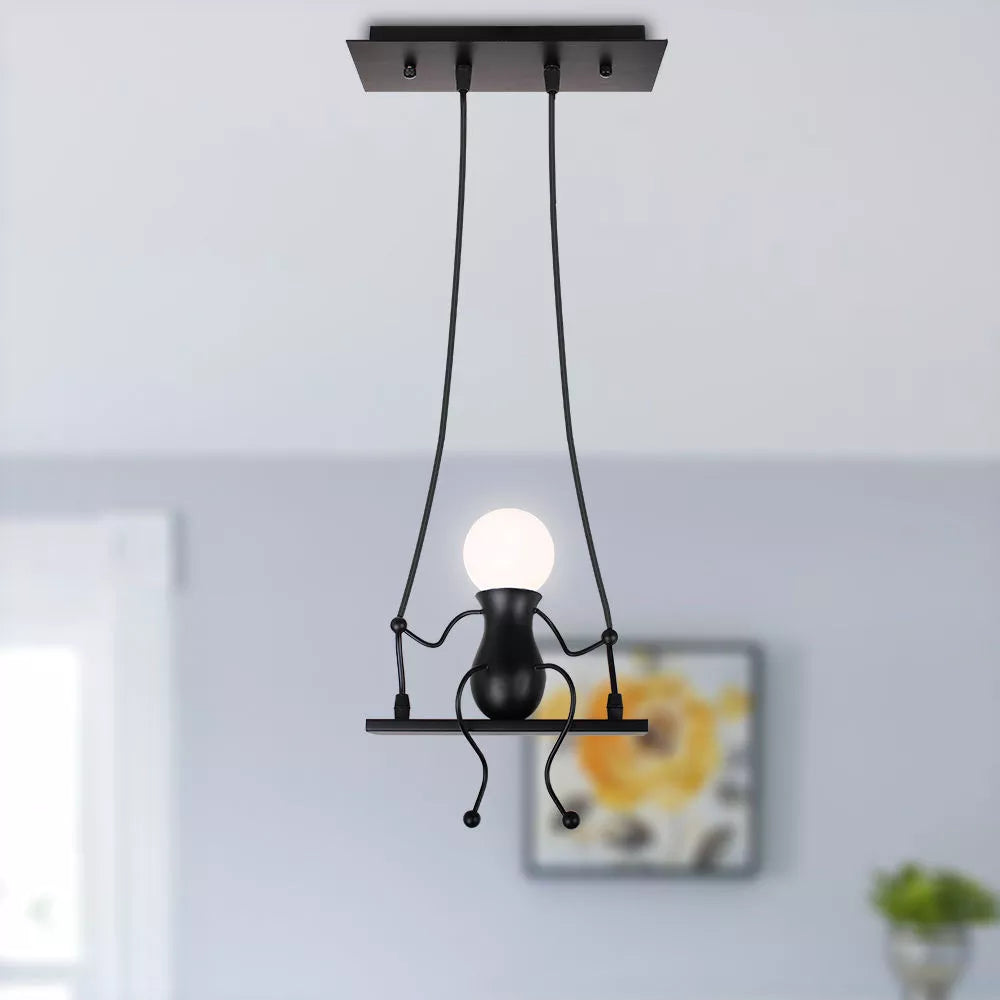 Modern art decor pendant lamp 1/3 head