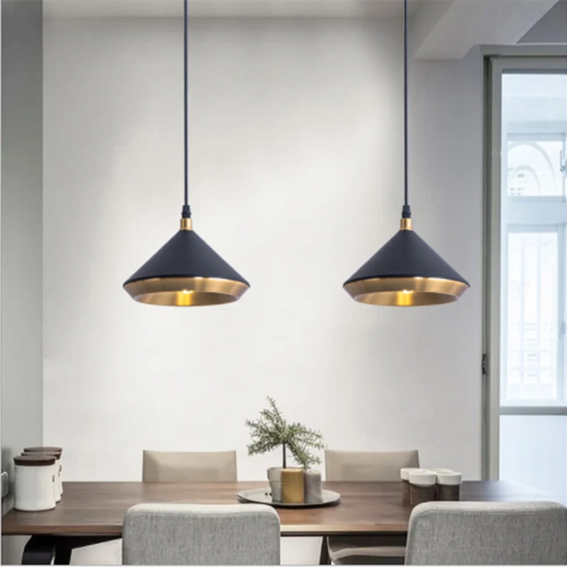 Nordic industrial metal pendant light for stylish lighting decor