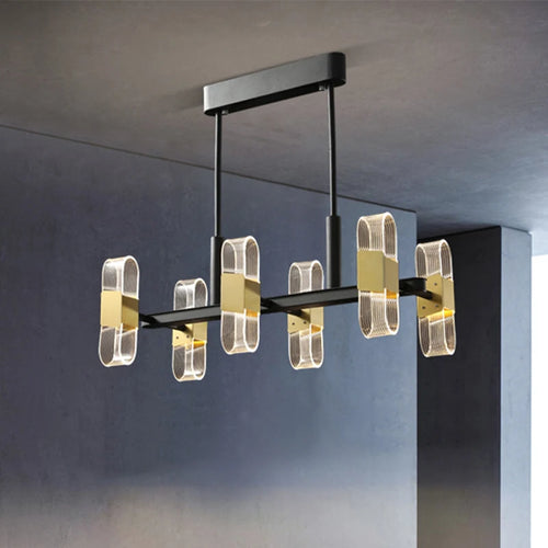 Luxury designer chandelier for elegant Nordic lighting - vue 4 sur 17