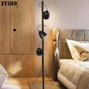 Creative nordic iron floor lamp for indoor use